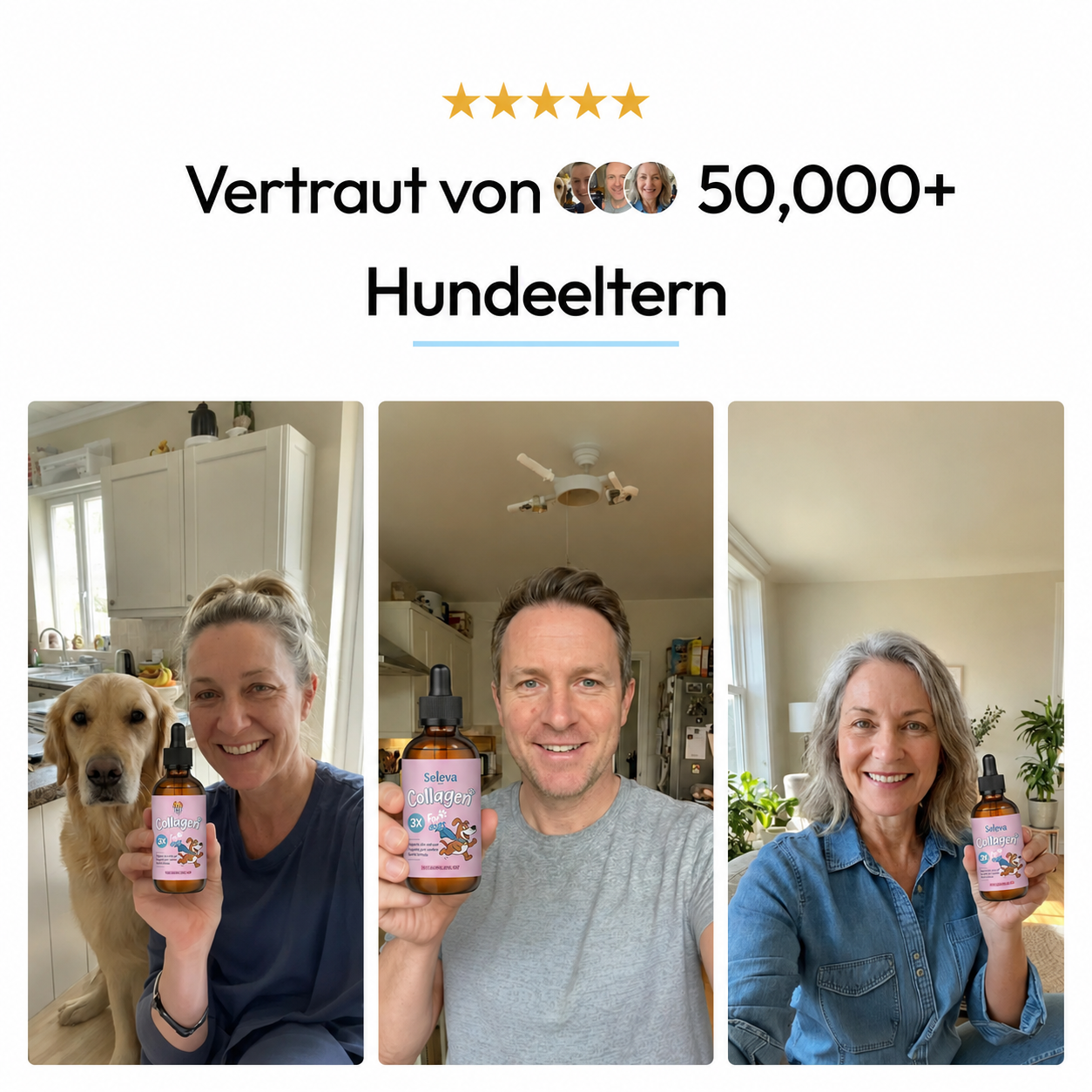 SELEVA Premium Flüssig-Kollagen für Hunde